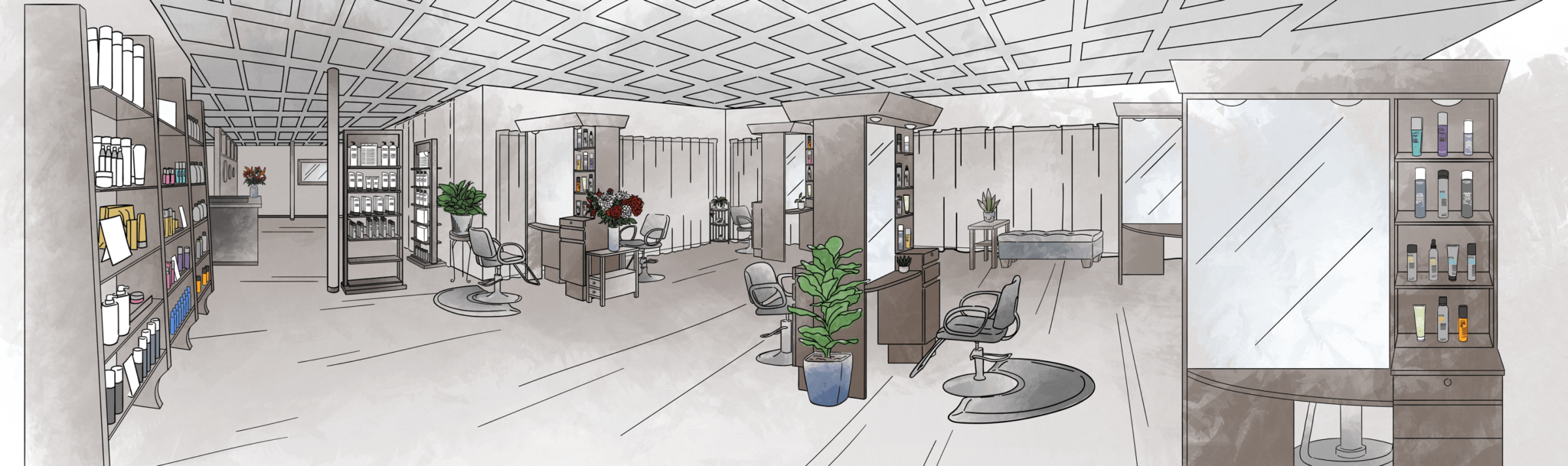 Clean, professional medical spa treatment room with neutral tones at Lux Salon & Spa in Tacoma